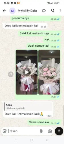 Testimonial Buket Bunga poso
